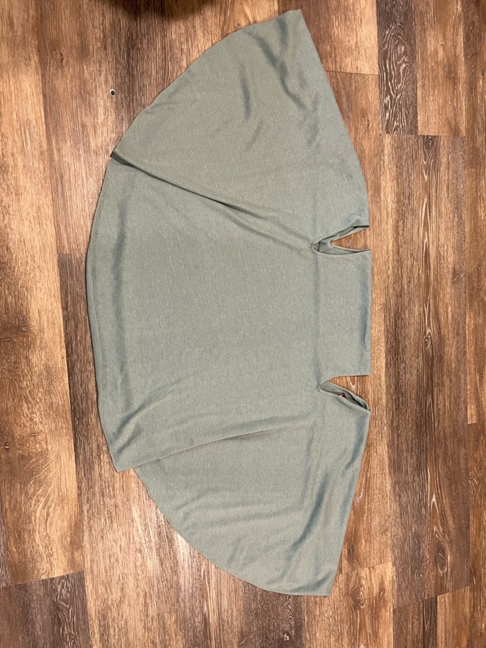 Prana Sage Green Circle poncho
